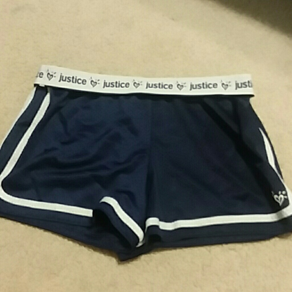 Navy blue Justice shorts